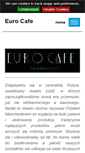 Mobile Screenshot of eurocafe.com.pl